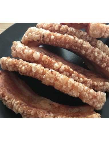 Torreznos de Soria prefritos - bandeja 500gr