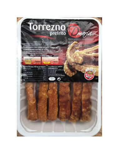Torreznos de Soria prefritos - bandeja 500gr