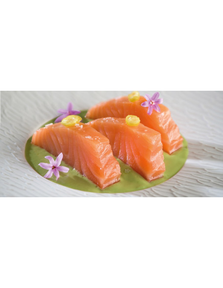 Solomillo de Salmón Ahumado Martiko. 500gr aprox